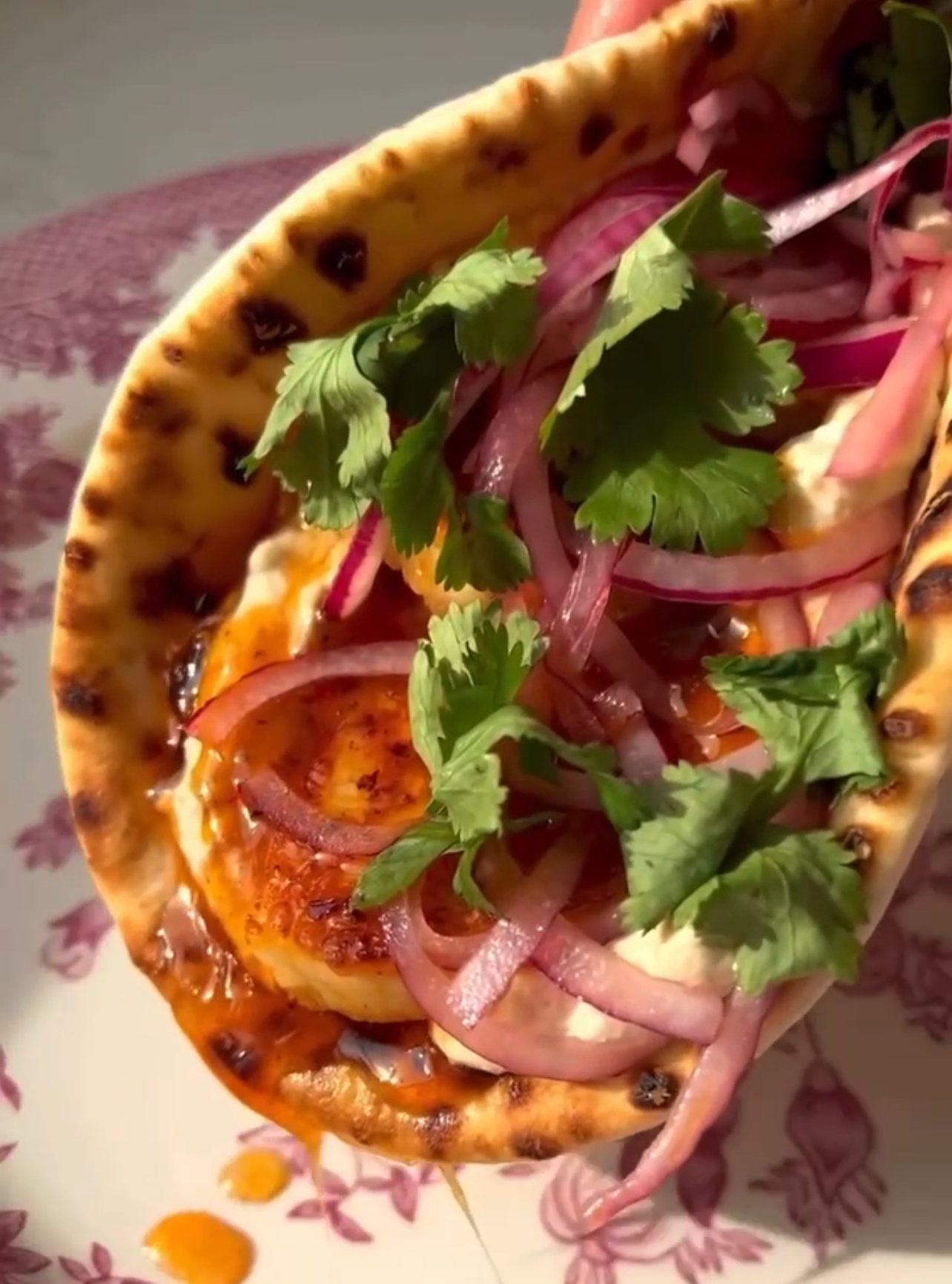 Hot Honey Halloumi Flatbread: A Flavorful and Easy Lunch Idea